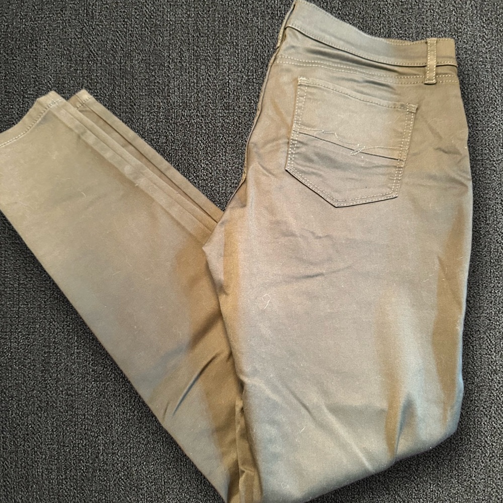 Olive slim fit pants